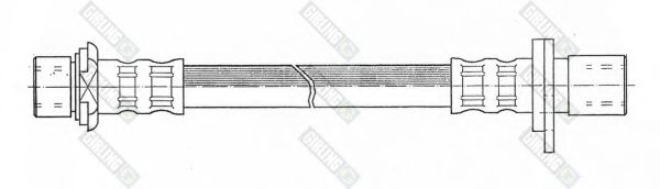GIRLING 9001384 Тормозной шланг для TOYOTA (Тойота/тоета) GIRLING 9001384 Тормозной шланг для TOYOTA (Тойота/тоета)