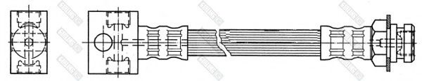 GIRLING 9001389 Тормозной шланг для JEEP (Джип) GIRLING 9001389 Тормозной шланг для JEEP (Джип)