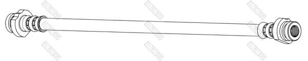 GIRLING 9001390 Тормозной шланг для NISSAN (Ниссан)