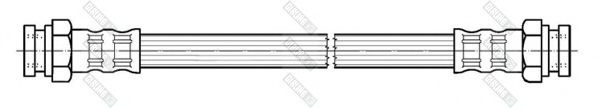 GIRLING 9001392 Тормозной шланг для FIAT (Фиат) GIRLING 9001392 Тормозной шланг для FIAT (Фиат)