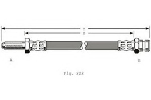 GIRLING 9002195 Тормозной шланг для MERCEDES-BENZ T2/L (Мэрcэдэс-бэнз Т2/л) GIRLING 9002195 Тормозной шланг для MERCEDES-BENZ T2/L (Мэрcэдэс-бэнз Т2/л)