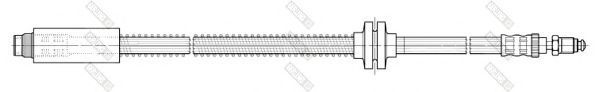 GIRLING 9002371 Тормозной шланг для CITROËN DISPATCH (CитроËн Диспатч) GIRLING 9002371 Тормозной шланг для CITROËN DISPATCH (CитроËн Диспатч)