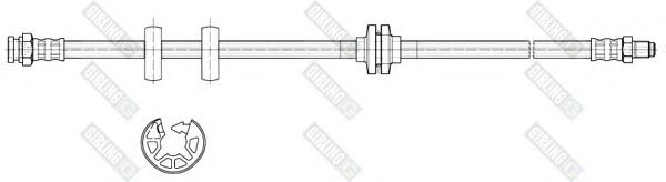 GIRLING 9002399 Тормозной шланг для FIAT MAREA (Фиат Мареа) GIRLING 9002399 Тормозной шланг для FIAT MAREA (Фиат Мареа)