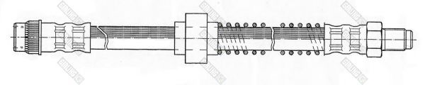GIRLING 9002400 Тормозной шланг для RENAULT KANGOO RAPID (Рено Кангу рапид) GIRLING 9002400 Тормозной шланг для RENAULT KANGOO RAPID (Рено Кангу рапид)