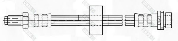 GIRLING 9002414 Тормозной шланг для FORD (Форд) GIRLING 9002414 Тормозной шланг для FORD (Форд)