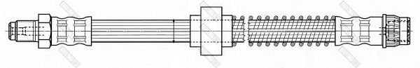 GIRLING 9002433 Тормозной шланг для CITROËN C3 II (CитроËн С3 2) GIRLING 9002433 Тормозной шланг для CITROËN C3 II (CитроËн С3 2)