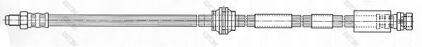 GIRLING 9002434 Тормозной шланг для FORD (Форд) GIRLING 9002434 Тормозной шланг для FORD (Форд)
