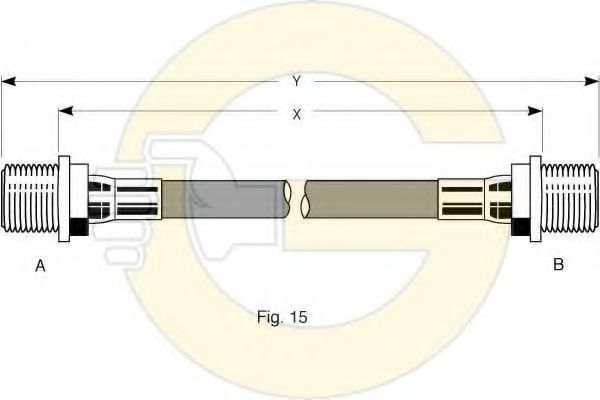 GIRLING 9003178 Тормозной шланг для SUZUKI (Сузуки) GIRLING 9003178 Тормозной шланг для SUZUKI (Сузуки)