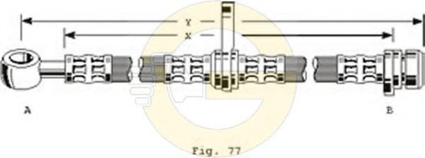 GIRLING 9004136 Тормозной шланг для HONDA (Хонда) GIRLING 9004136 Тормозной шланг для HONDA (Хонда)