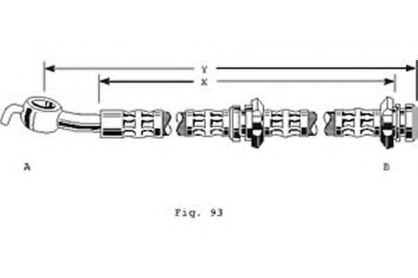 GIRLING 9004173 Тормозной шланг для NISSAN (Ниссан) GIRLING 9004173 Тормозной шланг для NISSAN (Ниссан)