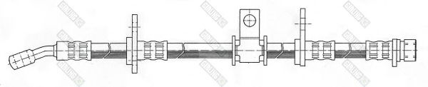 GIRLING 9004190 Тормозной шланг для HONDA PRELUDE III (Хонда Прэлудэ 3) GIRLING 9004190 Тормозной шланг для HONDA PRELUDE III (Хонда Прэлудэ 3)