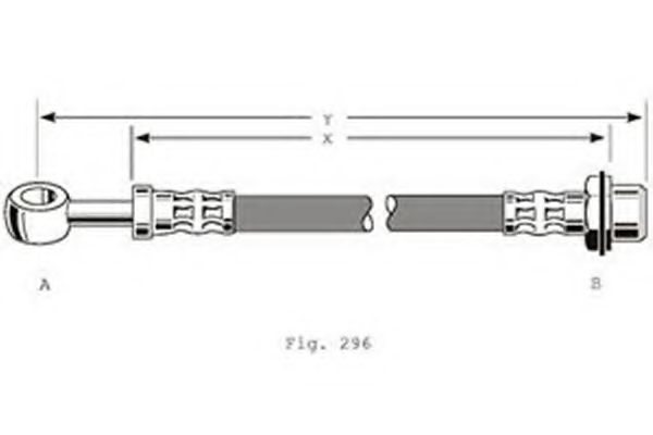 GIRLING 9004193 Тормозной шланг для DAIHATSU CHARADE III (Дайхатсу Чарадэ 3) GIRLING 9004193 Тормозной шланг для DAIHATSU CHARADE III (Дайхатсу Чарадэ 3)