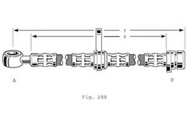 GIRLING 9004197 Тормозной шланг для HONDA PRELUDE III (Хонда Прэлудэ 3) GIRLING 9004197 Тормозной шланг для HONDA PRELUDE III (Хонда Прэлудэ 3)