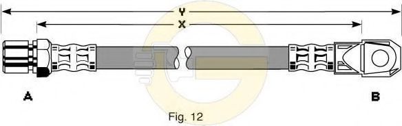 GIRLING 9004261 Тормозной шланг для LANCIA (Лансиа/лянча) GIRLING 9004261 Тормозной шланг для LANCIA (Лансиа/лянча)