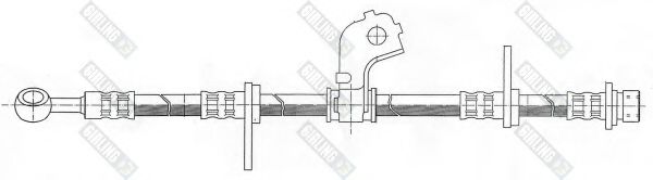 GIRLING 9004317 Тормозной шланг для ROVER 45 (Ровер 45) GIRLING 9004317 Тормозной шланг для ROVER 45 (Ровер 45)