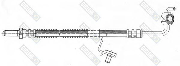 GIRLING 9004343 Тормозной шланг для FORD ESCORT V (Форд Эскорт 5) GIRLING 9004343 Тормозной шланг для FORD ESCORT V (Форд Эскорт 5)