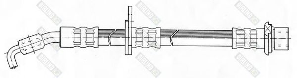 GIRLING 9004372 Тормозной шланг для TOYOTA (Тойота/тоета) GIRLING 9004372 Тормозной шланг для TOYOTA (Тойота/тоета)