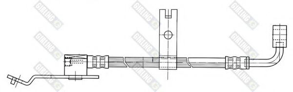 GIRLING 9004402 Тормозной шланг для JEEP (Джип) GIRLING 9004402 Тормозной шланг для JEEP (Джип)