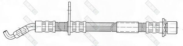 GIRLING 9004433 Тормозной шланг для DAIHATSU STORIA (Дайхатсу Сториа) GIRLING 9004433 Тормозной шланг для DAIHATSU STORIA (Дайхатсу Сториа)
