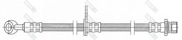 GIRLING 9004449 Тормозной шланг для HONDA ACCORD VII (Хонда Аккорд 7) GIRLING 9004449 Тормозной шланг для HONDA ACCORD VII (Хонда Аккорд 7)