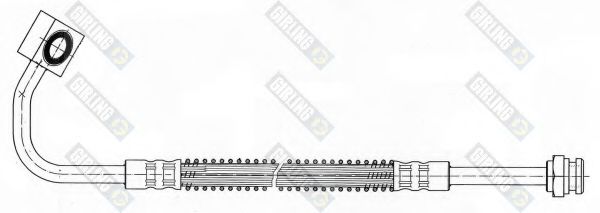 GIRLING 9004452 Тормозной шланг для KIA SPORTAGE (Киа Спортейдж) GIRLING 9004452 Тормозной шланг для KIA SPORTAGE (Киа Спортейдж)