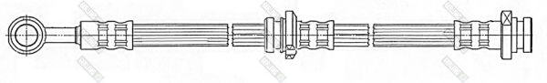 GIRLING 9004482 Тормозной шланг для NISSAN (Ниссан)