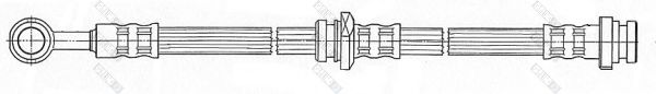 GIRLING 9004483 Тормозной шланг для NISSAN (Ниссан)