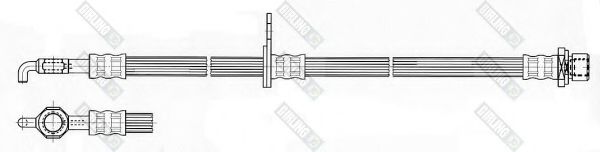 GIRLING 9004534 Тормозной шланг для TOYOTA RUNX (Тойота/тоета Рунx) GIRLING 9004534 Тормозной шланг для TOYOTA RUNX (Тойота/тоета Рунx)