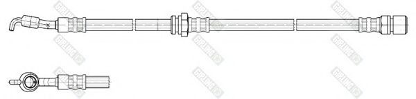 GIRLING 9004984 Тормозной шланг для DAEWOO (Дэу) GIRLING 9004984 Тормозной шланг для DAEWOO (Дэу)