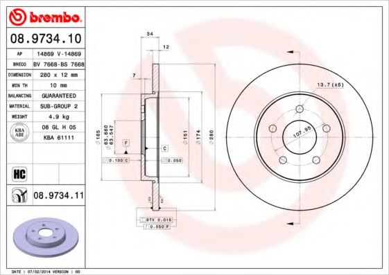 AP 14869 V Тормозной диск для JAGUAR X-TYPE (Ягуар X-тъпэ) AP 14869 V Тормозной диск для JAGUAR X-TYPE (Ягуар X-тъпэ)