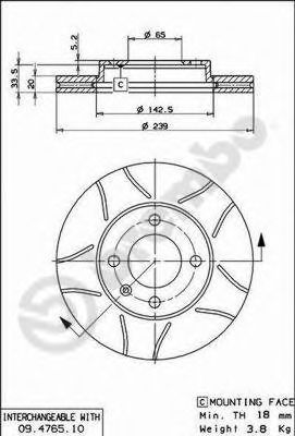 AP X 20024 Тормозной диск для VOLKSWAGEN JETTA I (Фольксваген Жэтта и) AP X 20024 Тормозной диск для VOLKSWAGEN JETTA I (Фольксваген Жэтта и)