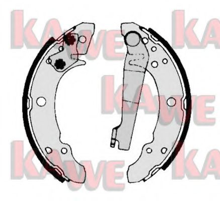 KAWE 00140 Тормозные колодоки для AUDI 100 (Ауди 100) KAWE 00140 Тормозные колодоки для AUDI 100 (Ауди 100)