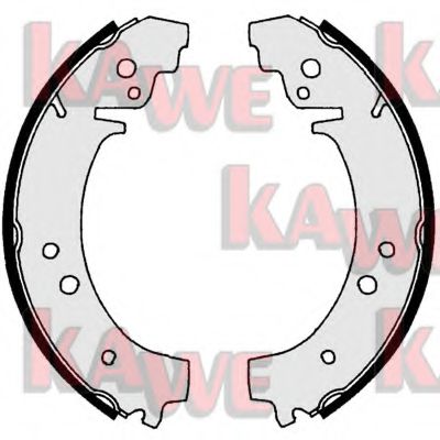 KAWE 00730 Тормозные колодоки для LADA (Лада) KAWE 00730 Тормозные колодоки для LADA (Лада)