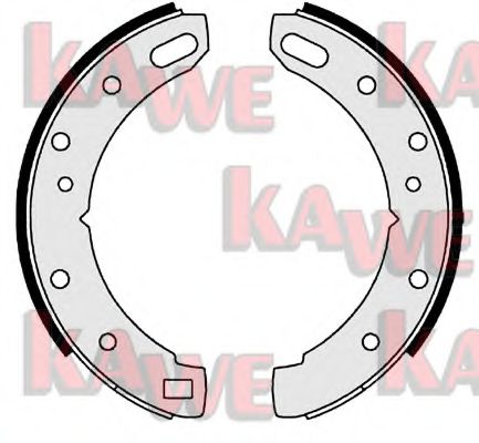 KAWE 01005 Тормозные колодоки для LAND-ROVER (Ланд-ровер) KAWE 01005 Тормозные колодоки для LAND-ROVER (Ланд-ровер)