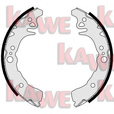 KAWE 01065 Тормозные колодоки для DAIHATSU SIRION (Дайхатсу Сирион) KAWE 01065 Тормозные колодоки для DAIHATSU SIRION (Дайхатсу Сирион)