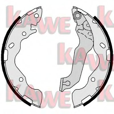 KAWE 01082 Тормозные колодоки для KIA CERATO (Киа Cэрато) KAWE 01082 Тормозные колодоки для KIA CERATO (Киа Cэрато)