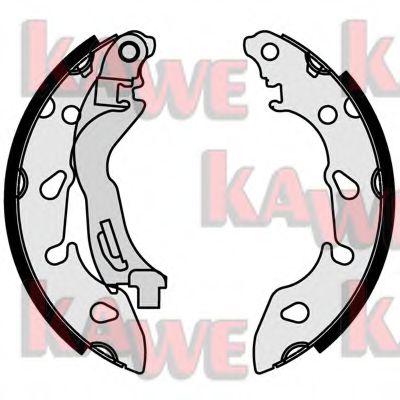 KAWE 01088 Тормозные колодоки для FIAT 500 (Фиат 500) KAWE 01088 Тормозные колодоки для FIAT 500 (Фиат 500)
