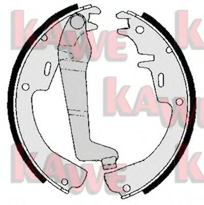 KAWE 02530 Тормозные колодоки для OPEL COMMODORE A (Опель Cоммодорэ а) KAWE 02530 Тормозные колодоки для OPEL COMMODORE A (Опель Cоммодорэ а)
