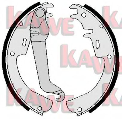 KAWE 02540 Тормозные колодоки для OPEL COMMODORE A (Опель Cоммодорэ а) KAWE 02540 Тормозные колодоки для OPEL COMMODORE A (Опель Cоммодорэ а)