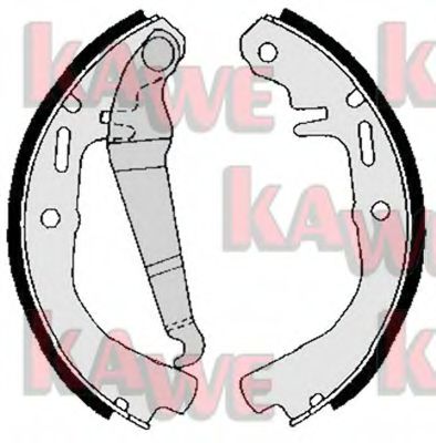 KAWE 02560 Тормозные колодоки для OPEL MANTA B CC (Опель Манта б cc) KAWE 02560 Тормозные колодоки для OPEL MANTA B CC (Опель Манта б cc)