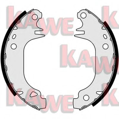 KAWE 02900 Тормозные колодоки для CITROëN (Cитроëн) KAWE 02900 Тормозные колодоки для CITROëN (Cитроëн)