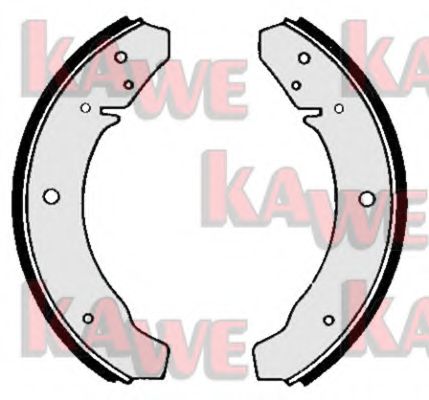 KAWE 03880 Тормозные колодоки для VOLKSWAGEN COCCINELLE (Фольксваген Cоccинэллэ) KAWE 03880 Тормозные колодоки для VOLKSWAGEN COCCINELLE (Фольксваген Cоccинэллэ)