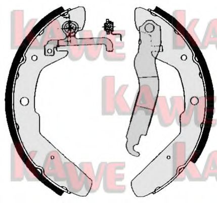 KAWE 03970 Тормозные колодоки для VOLKSWAGEN VANAGON III (Фольксваген Vанагон 3) KAWE 03970 Тормозные колодоки для VOLKSWAGEN VANAGON III (Фольксваген Vанагон 3)
