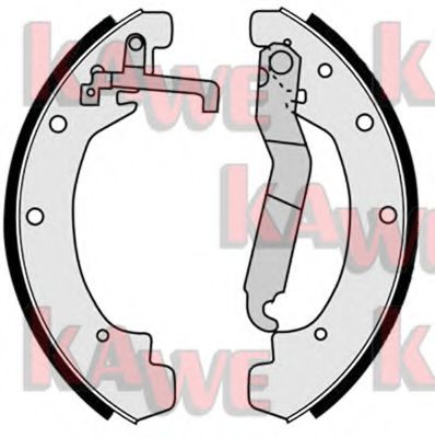 KAWE 04120 Тормозные колодоки для VOLKSWAGEN LT 40-55 I (Фольксваген Лт 40-55 и) KAWE 04120 Тормозные колодоки для VOLKSWAGEN LT 40-55 I (Фольксваген Лт 40-55 и)