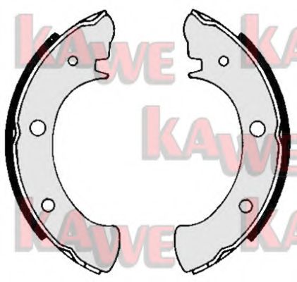 KAWE 04520 Тормозные колодоки для SUBARU (Субару) KAWE 04520 Тормозные колодоки для SUBARU (Субару)