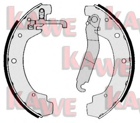 KAWE 04570 Тормозные колодоки для VOLKSWAGEN (Фольксваген) KAWE 04570 Тормозные колодоки для VOLKSWAGEN (Фольксваген)