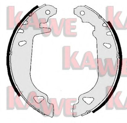 KAWE 04780 Тормозные колодоки для FIAT PUNTO (Фиат Пунто) KAWE 04780 Тормозные колодоки для FIAT PUNTO (Фиат Пунто)