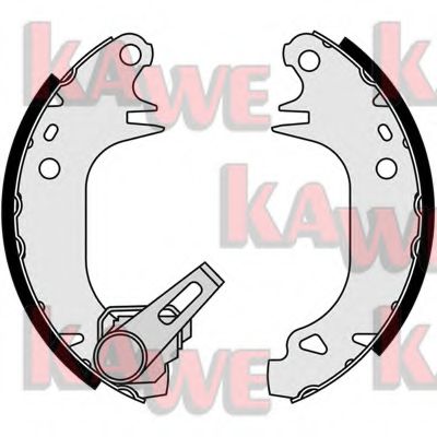 KAWE 04930 Тормозные колодоки для CITROëN (Cитроëн) KAWE 04930 Тормозные колодоки для CITROëN (Cитроëн)