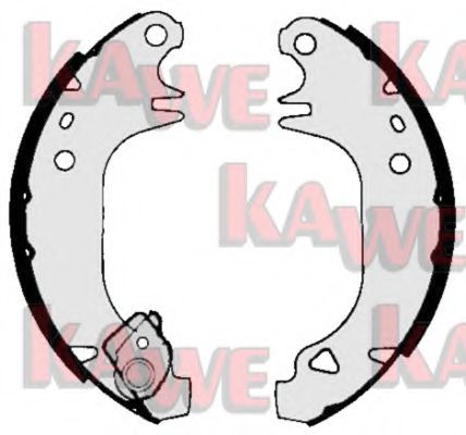 KAWE 04960 Тормозные колодоки для RENAULT (Рено) KAWE 04960 Тормозные колодоки для RENAULT (Рено)