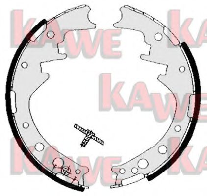 KAWE 05150 Тормозные колодоки для VOLKSWAGEN TARO (Фольксваген Таро) KAWE 05150 Тормозные колодоки для VOLKSWAGEN TARO (Фольксваген Таро)